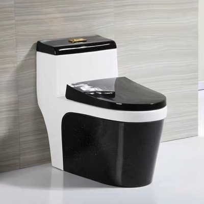 Retrete de una pieza moderno sanitario Colore azulverde rojo de 3L 6L Siphonic