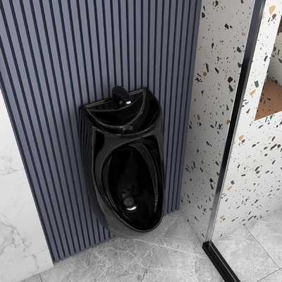 Pared higiénica conveniente Hung Urinal 740*310*350m m construidos en filtro