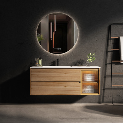 Gabinetes de cuarto de baño de madera sólidos de la corrosión anti