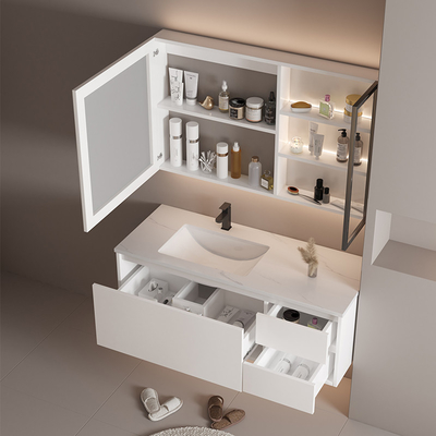 gabinetes de cuarto de baño de madera sólidos de los 23in