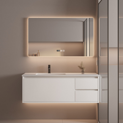 gabinetes de cuarto de baño de madera sólidos de los 23in