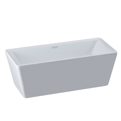 Modelo libre Larger Space de la bañera 3D del cuadrado de acrílico durable