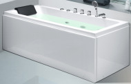 Bañeras derechas libres de impregnación de acrílico