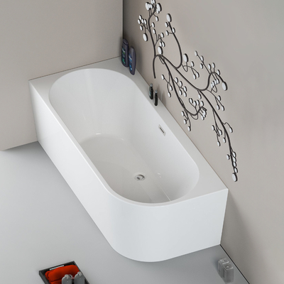 Bañeras derechas libres ovales