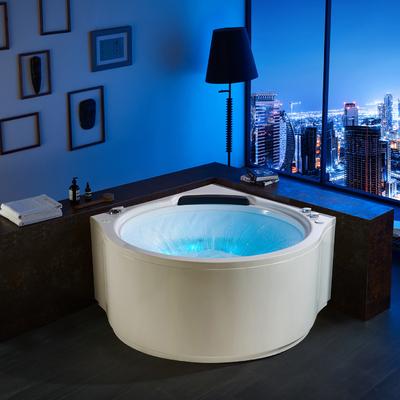 Forma redonda de impregnación libre doble del color de la bañera de Whirlpool