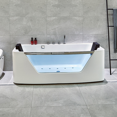 Masaje doble de la persona de Whirlpool 2 de las bañeras derechas libres de la longitud el 1.7m
