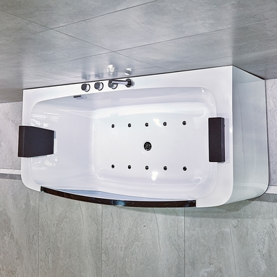 Masaje doble de la persona de Whirlpool 2 de las bañeras derechas libres de la longitud el 1.7m