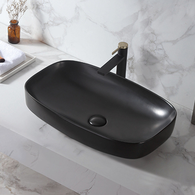fregadero sanitario del cuarto de baño de las mercancías del lavabo de Ceramic Hand Wash del modelo 3D