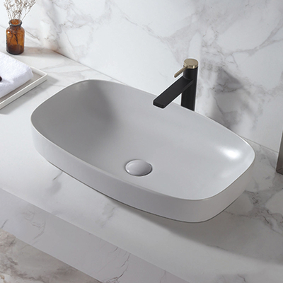 fregadero sanitario del cuarto de baño de las mercancías del lavabo de Ceramic Hand Wash del modelo 3D