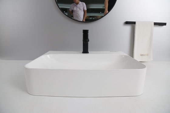 La encimera montó el lavabo sanitario de las mercancías para el cuarto de baño casero del hotel