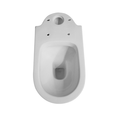 bidé blanco dual de dos piezas del cuarto de baño del WC del retrete rasante del índice de corriente de 3L 6L