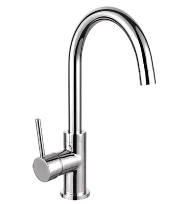 El grifo de acero inoxidable de la cocina del ahorro de 304 aguas saca el golpecito de mezclador del fregadero