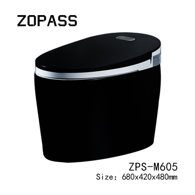 Limpieza de uno mismo inteligente elegante Tankless de cerámica de Siphonic del retrete