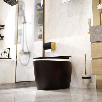 Ahorro de energía inteligente elegante automático de limpieza de uno mismo del retrete que limpia con un chorro de agua