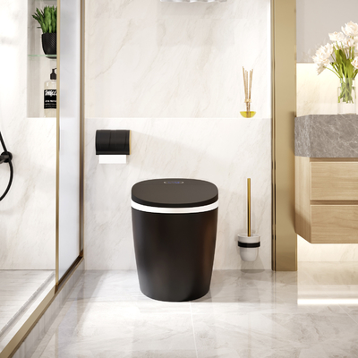 Ahorro de energía inteligente elegante automático de limpieza de uno mismo del retrete que limpia con un chorro de agua