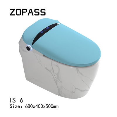 Mezcla elegante de una pieza Pit Spacing del retrete del cuarto de baño de Siphonic 300m m
