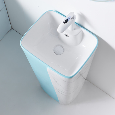 Fregadero sanitario de la vanidad del buque del pedestal del lavabo de las mercancías del cuarto de baño libre