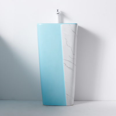Fregadero sanitario de la vanidad del buque del pedestal del lavabo de las mercancías del cuarto de baño libre