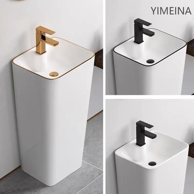 Diseño moderno del oro blanco de las mercancías 9L del fregadero libre sanitario del lavabo