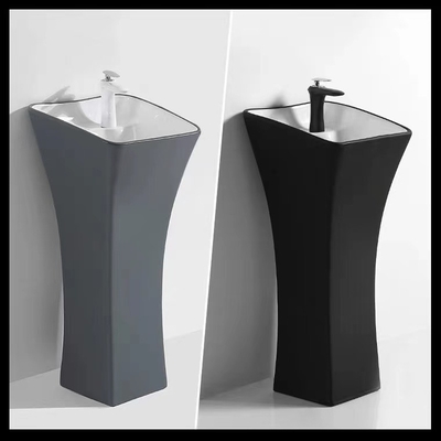Lavabo permanente libre sanitario del lavabo 12L de las mercancías del pedestal del cuarto de baño