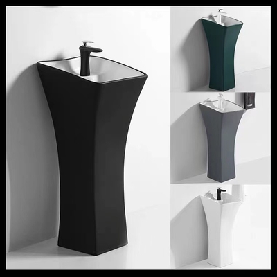 Lavabo permanente libre sanitario del lavabo 12L de las mercancías del pedestal del cuarto de baño